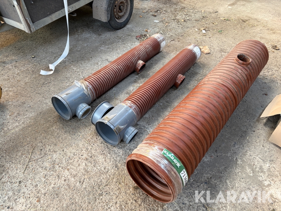 Opføringsrør 3 styk