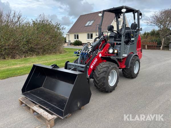 Minilæsser Bernards W1650 Demo/ubrugt med tilbehør