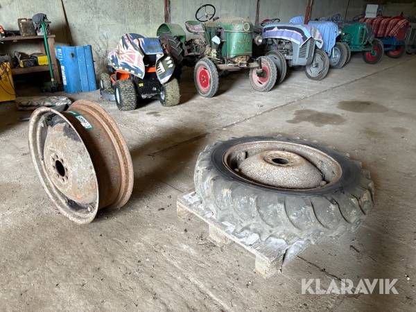 Dæk og fælge India farm traktor - passer til Massey Ferguson