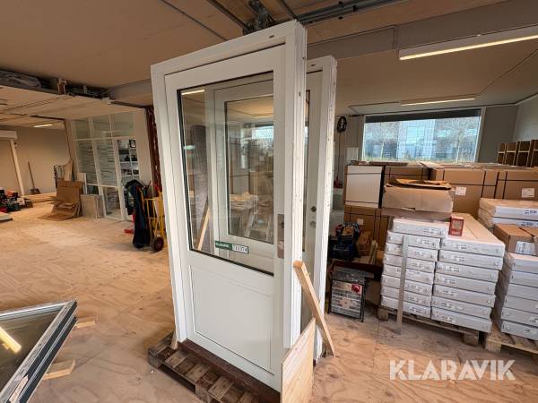 Døre 2 lags  - 2 styk