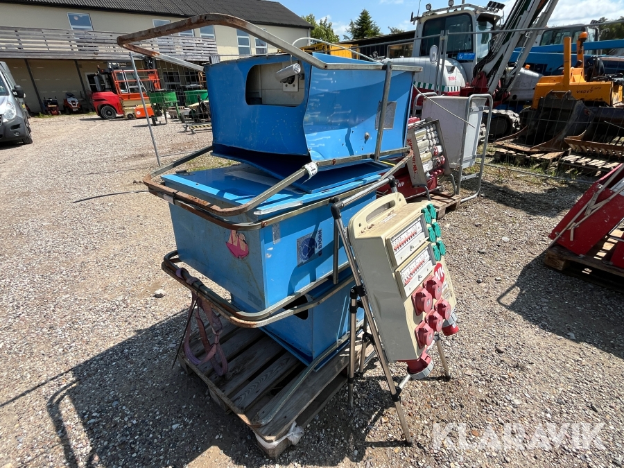 Byggestrømstavler - 4 styk