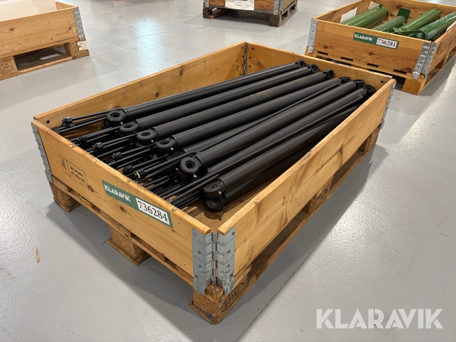 Hydraulikstempler - 26 stk