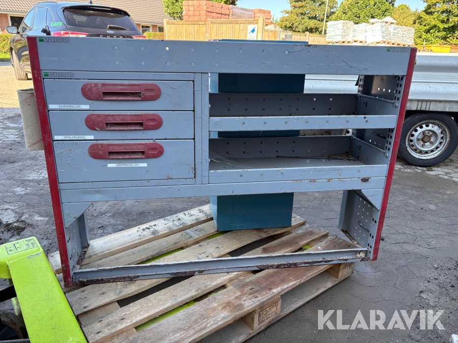 Reolsystem til bilen