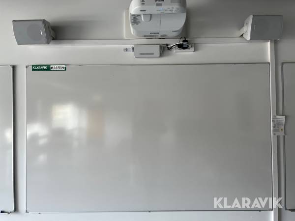 Projector Epson EB-595Wi med whitebordtavle og højtaler