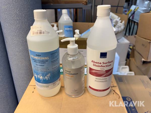 Lot med Desinficering - Overskredet holdbarhedsdato