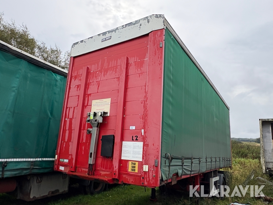 Gardintrailer Kel-berg E36B2