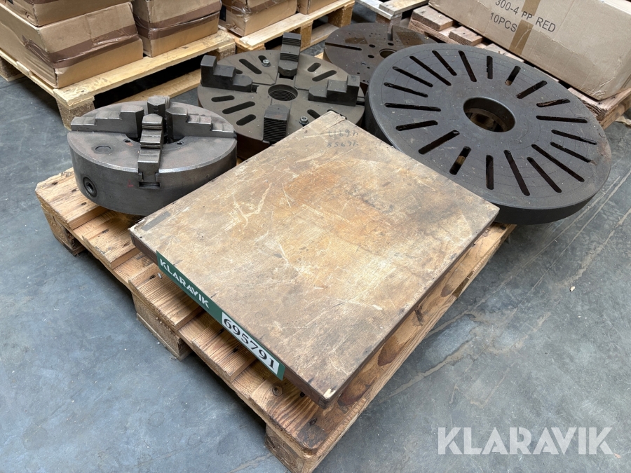 Udstyr til drejebænk