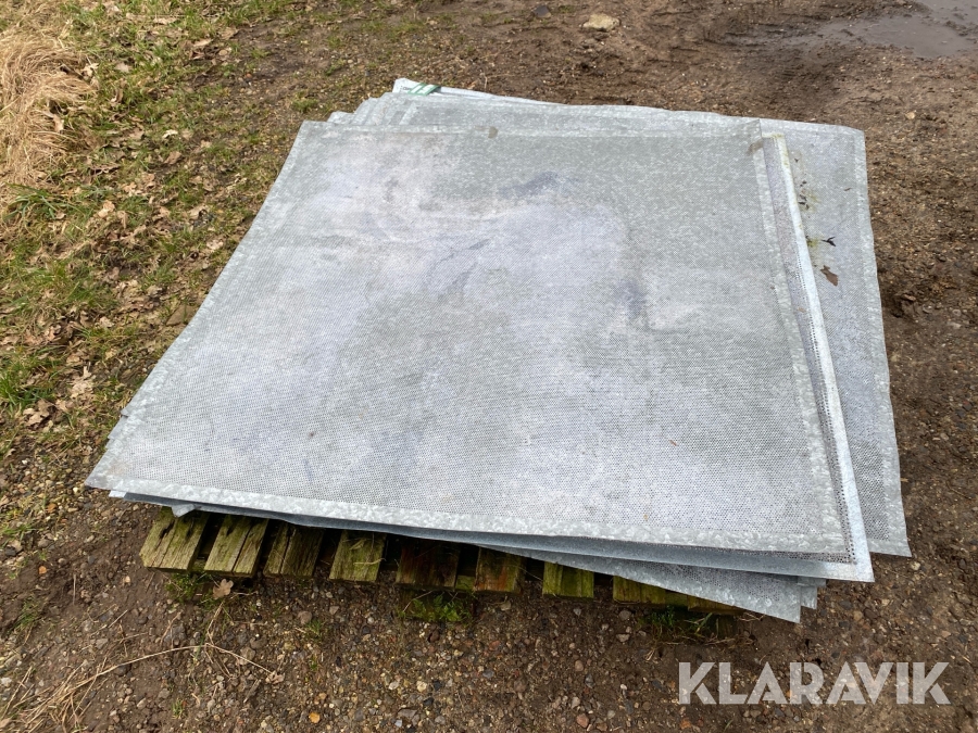 Tørrekanale til paller 100 x 100 cm