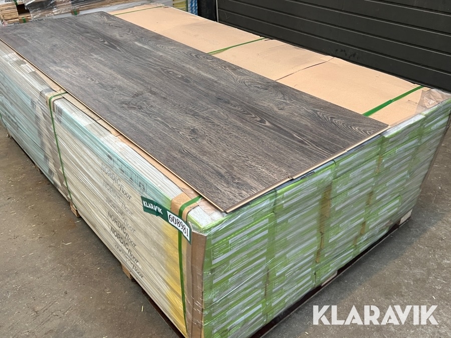 Laminatgulv 12mm. 126m2 Nordic Floor 9895-8