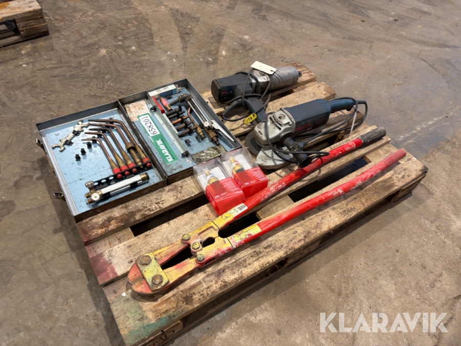 Værktøj & svejseredskaber blandet Palle.