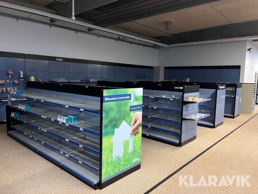 Værksteds/butik inventar