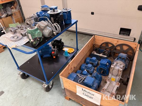 Motorer lot nogle med gear