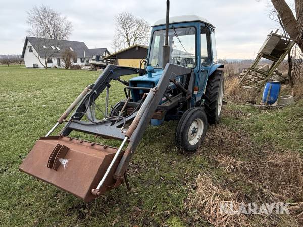 Veterantraktor Ford 4100 med frontlift