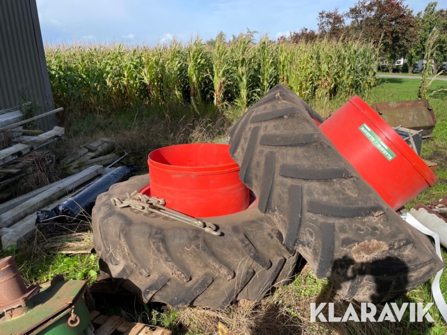 Tvillingehjul Kleber // Goodyear Fitker // DTBIO - 2 styks