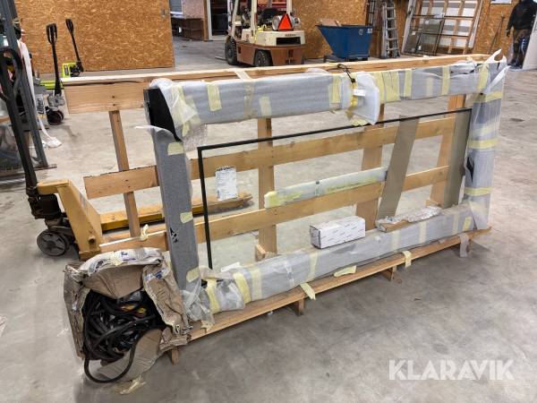 Branddør Vetrotech med dørpumpe 1 styk