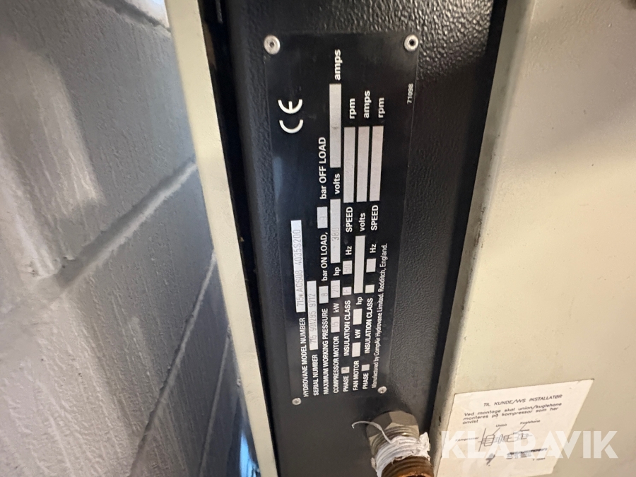 Kompressor Granzow Hydrovane 715