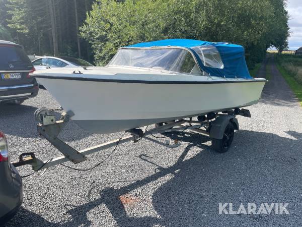 Båd Selco 15 fod med bådtrailer