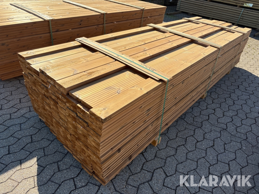 Terrassebrædder Bergsten Thermo Deck – 203 styk