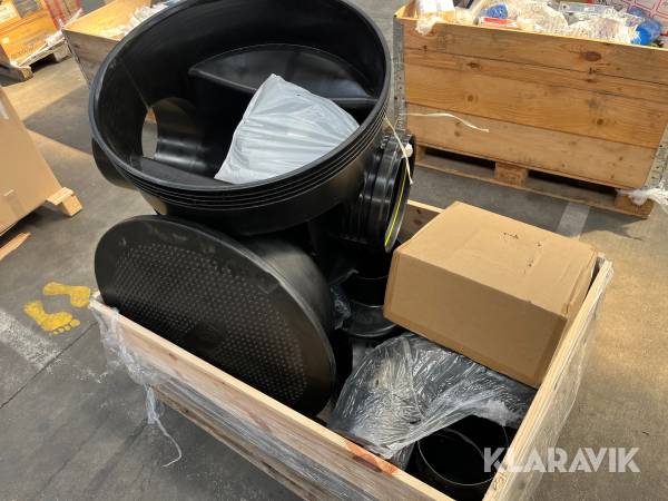 Lot - assorteret kloak og rør