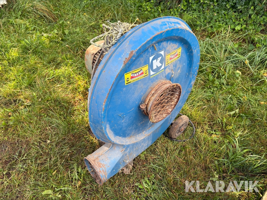 Kornblæsere med rør Kongskilde TRL75 2 styk.