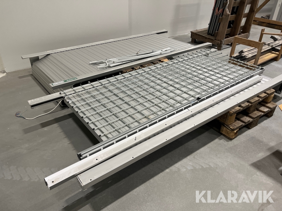 Elektrisk alu port Alux 2 stk