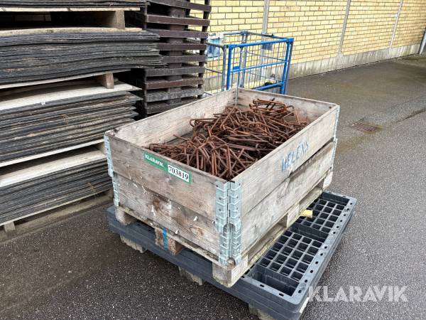 Pløkker til køreplader ukendt antal