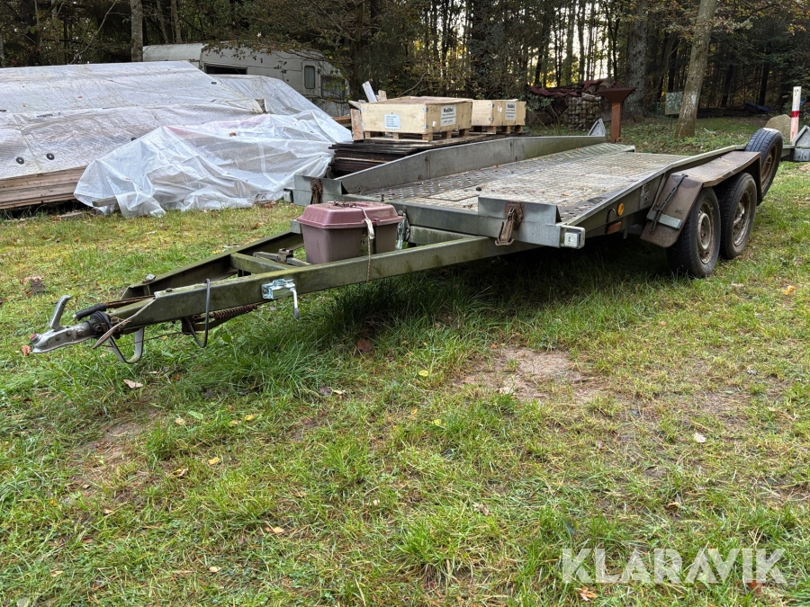 Maskintrailer Brenderup 1503 TT