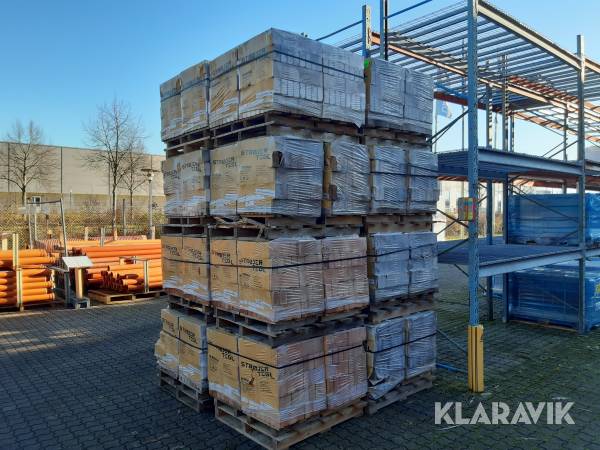 Mursten 5100 styk Mursten BS massiv bagmur til fils/puds