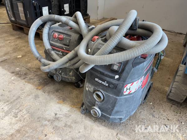 Støvsugere Starmix ISP iPulse H-1635 DK/IS L-1625 DK - 2 styk