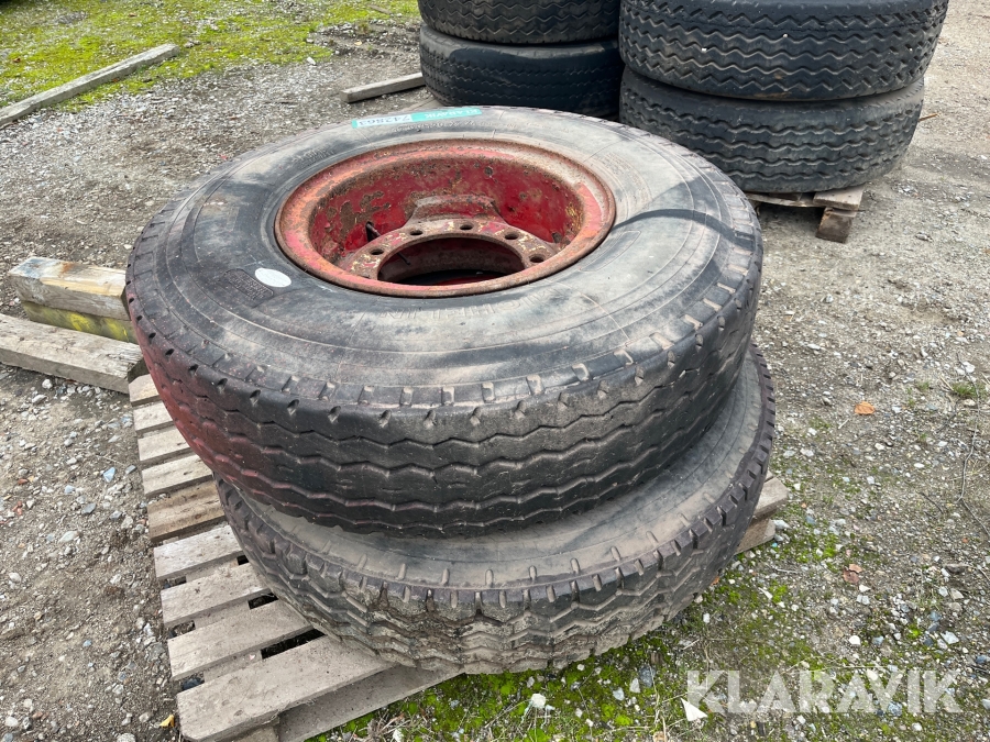 Dæk Michelin Radial regroovable til lastbil 2 styk