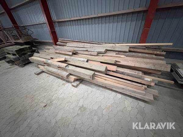 Blandet tømmer Assorteret længder