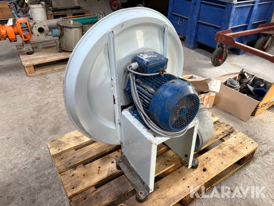 Kornblæser Kongskilde Overgang indsugning