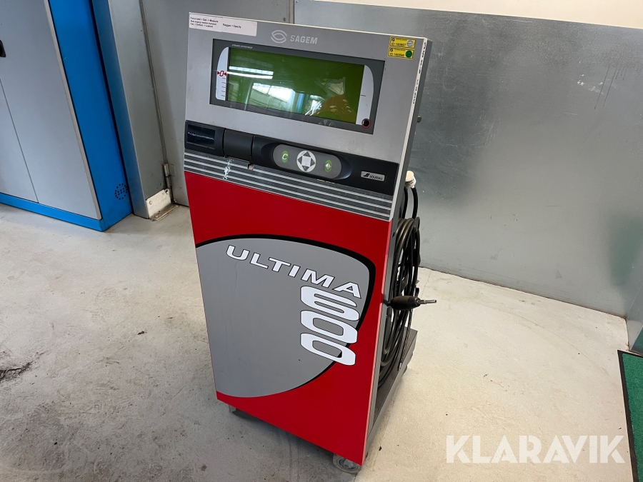 Benzin/Diesel   CO2/røggastester Sagem Ultima 600