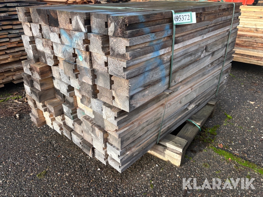 Strøer/ træ 80 styk