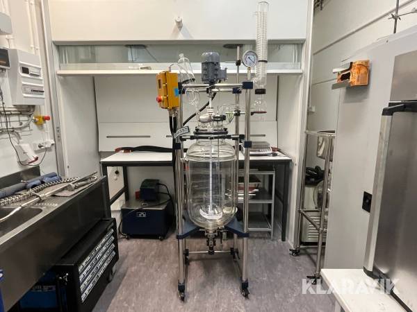 Kemisk reaktor med dobbeltkappe 50 Liter