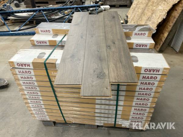 Laminat gulv Haro Tritty 90 Oak 115 m2