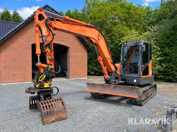 Gravemaskine Doosan DX80R