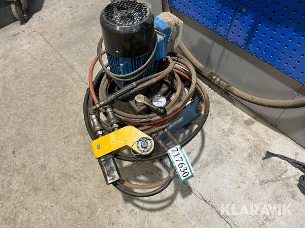 Hydraulisk Mørtik spænder/løsner Tangye PEB44c 3/4"