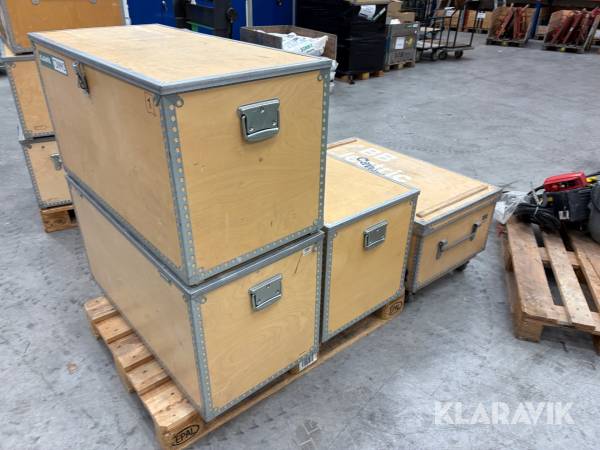 Transport/opbevaringskasser 3 styk