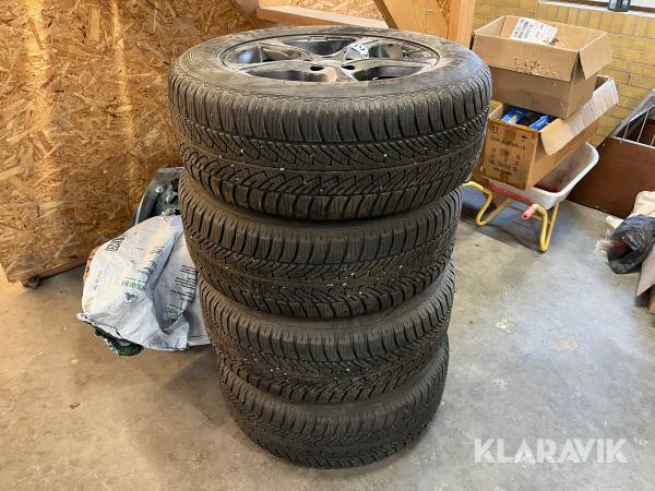 4 styk Dæk 255/60R18 Goodyear Ultragrip 8