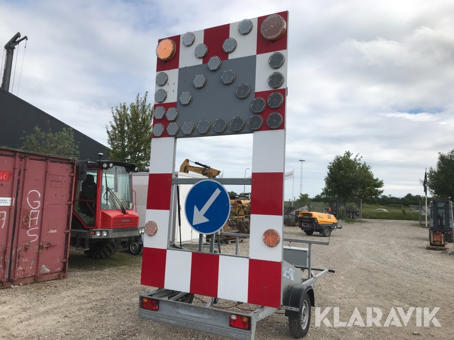 Tavlevogn Safetrailer 4m
