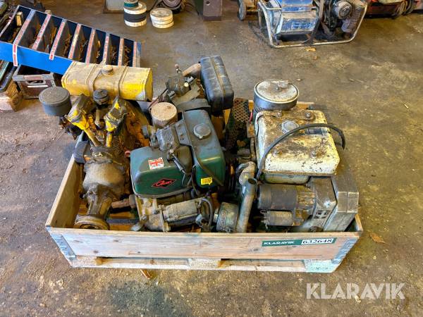 Motorer 4 styk dieselmotorer