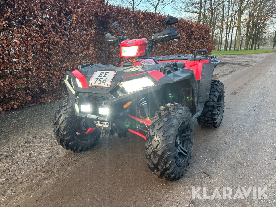 ATV Polaris Sportsman XP 1000 4x4 med Dynajet og udstyr