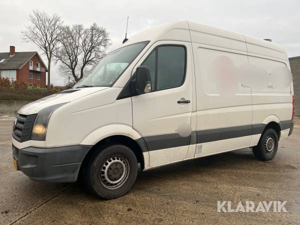 Varebil Volkswagen Crafter kassevogn 2,0 TDI DPK