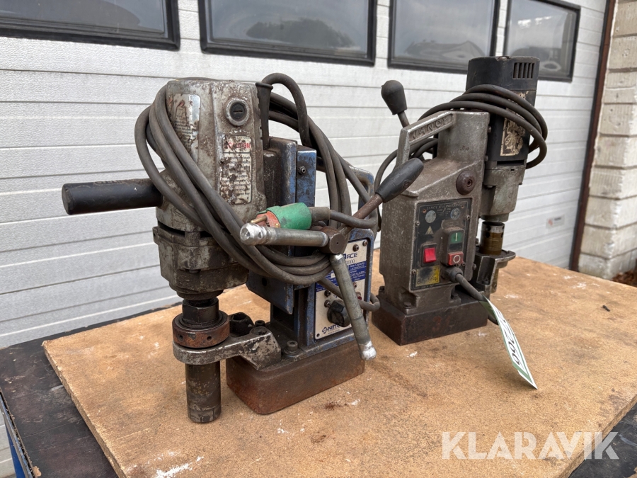 Magnetboremaskine 2 styk