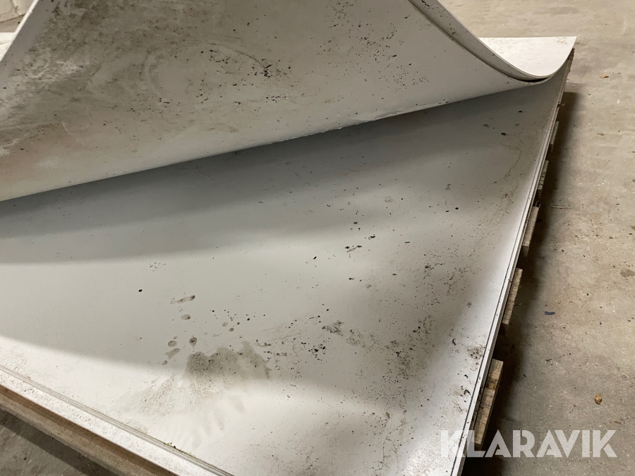 Plast/PVC plader PVC 150x300, Odense, Klaravik auktioner