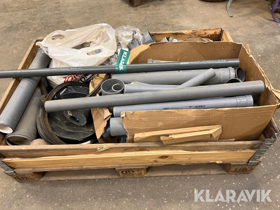 PVC kloarkrør og fittings