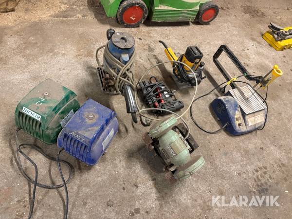 Værktøj blandet lot