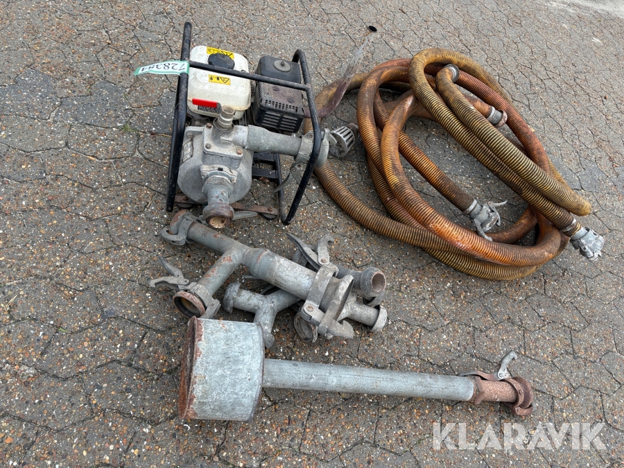 VandPumpe Honda WPAOX - på benzin