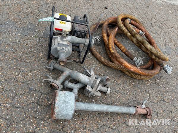 VandPumpe Honda WPAOX - på benzin